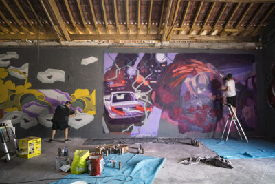 Festival Droit dans le mur -  tiers-lieu Les Beaumonts - Agrandir l'image 7 sur 16, fenêtre modale