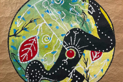 encre de Chine et acrylique sur kraft - Enlarge image 8 on 20, modal window